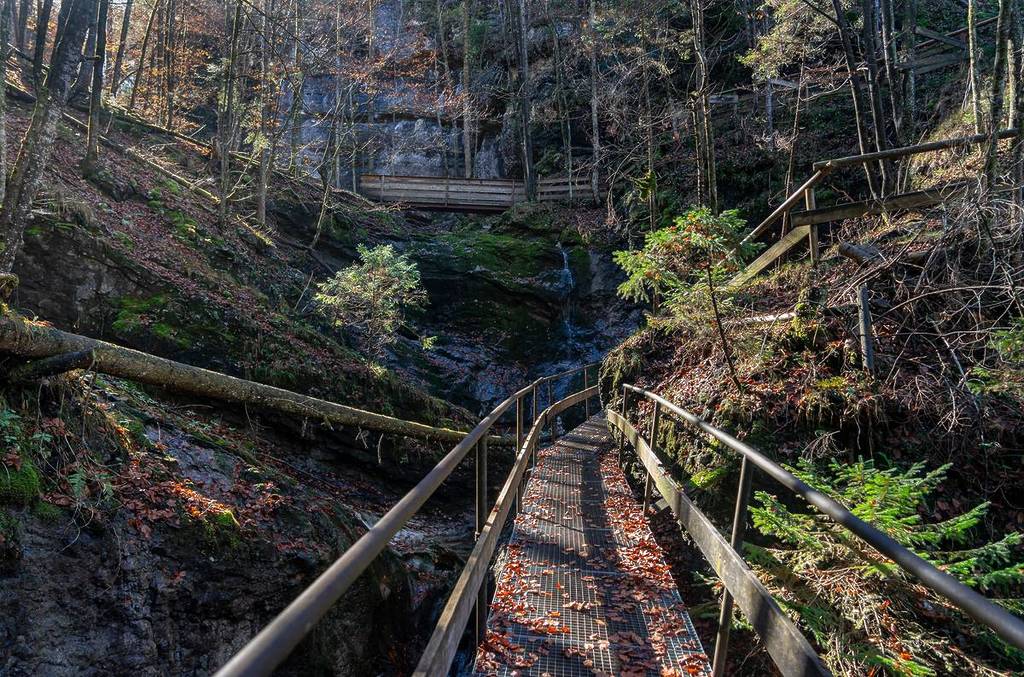 klausenbachklamm bei reit im winkl
