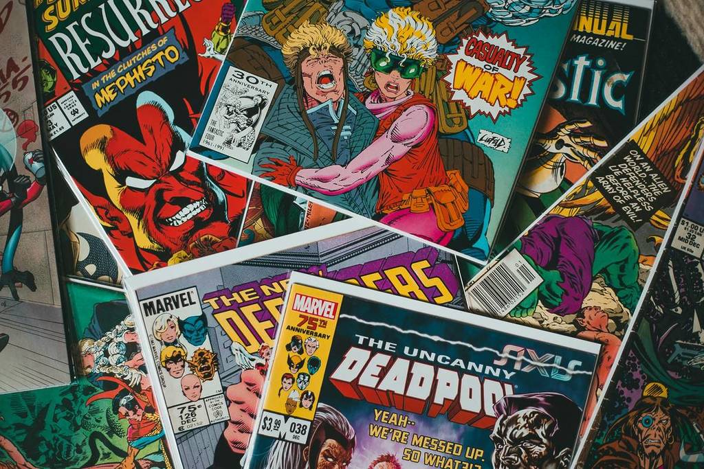 various comic books