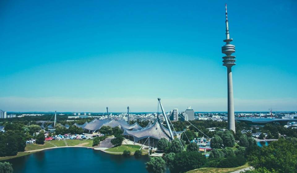 New at the Olympic Park: The 25-meter-high Adventure Tower offers three climbing levels and a view of the stadium—two hours of action, including rappelling, for 29 euros