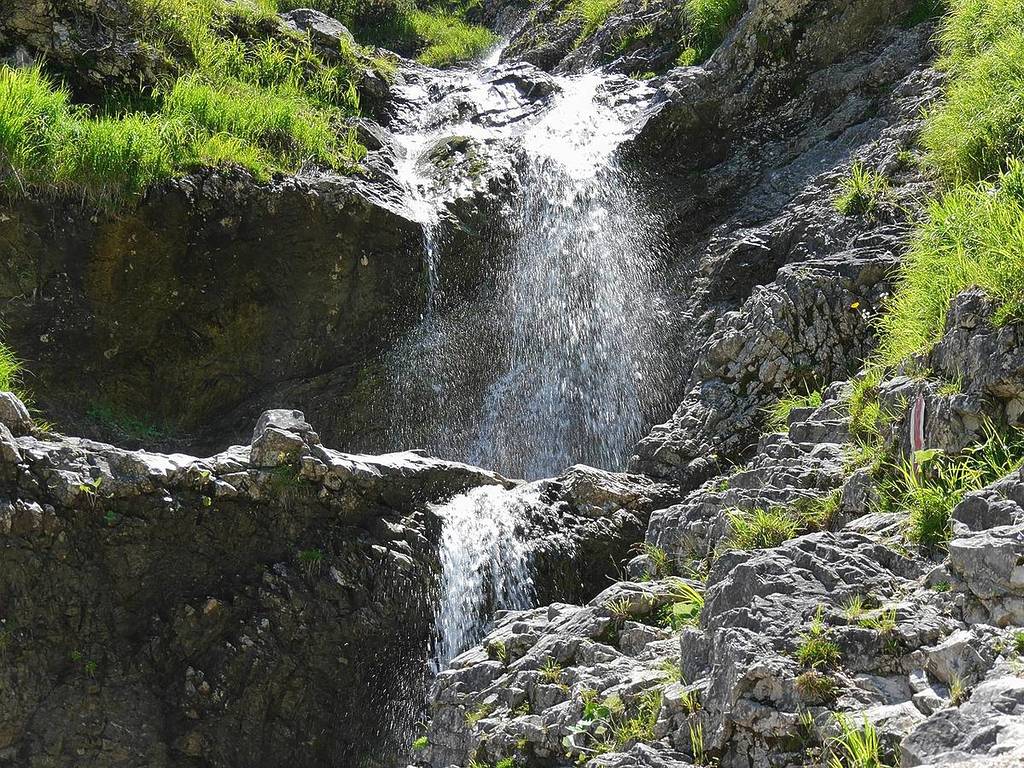 waterfall in the Wolfsschlucht