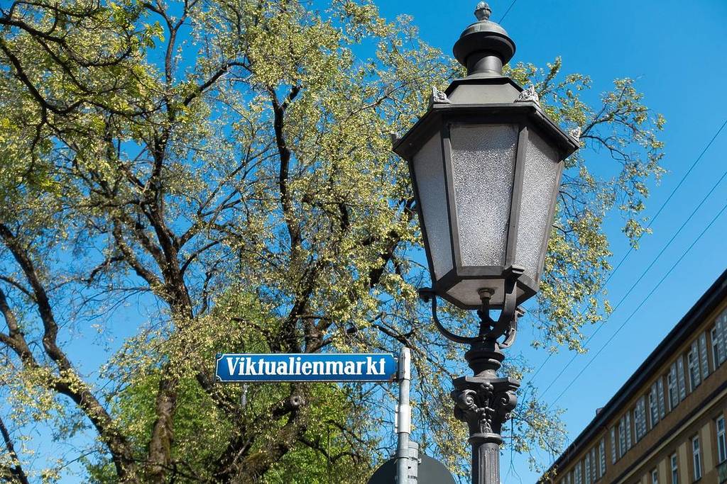 street sign viktualienmarkt