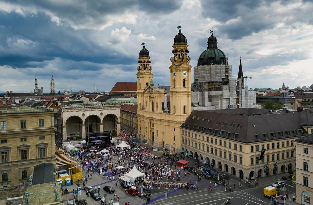 fest auf dem odeonsplatz