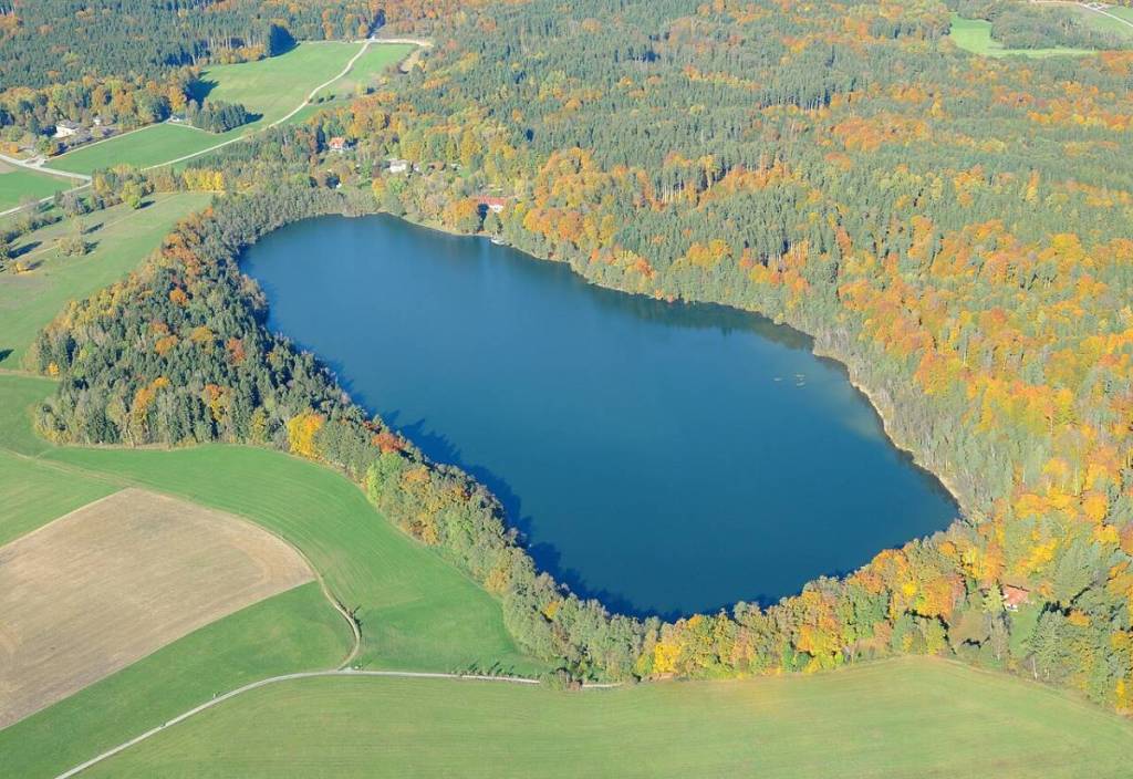 lake from above