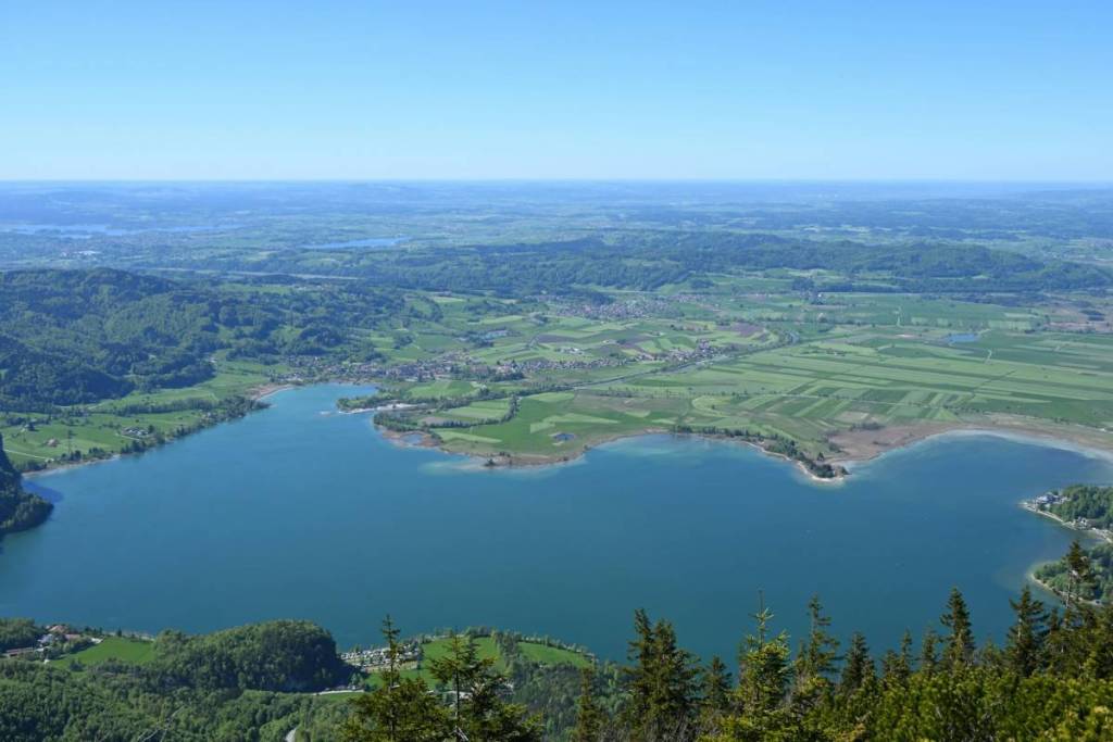 Lake from above
