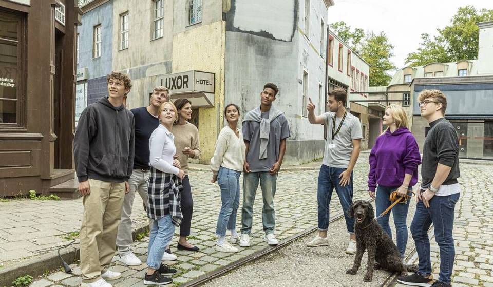 Just outside Munich, you can explore 300,000 m² of real film sets and go behind the scenes of famous movie and TV productions like “Das Boot”—and even become an actor yourself
