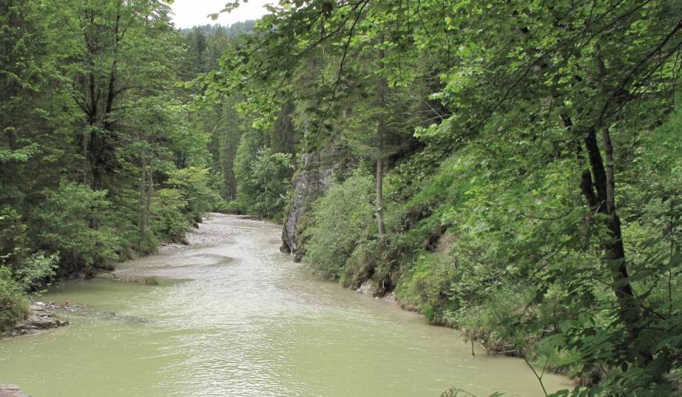 Just under 2 hours from Munich, you’ll hike past a cave with a waterfall and a 50-metric-ton boulder to this unspoiled gorge away from the crowds