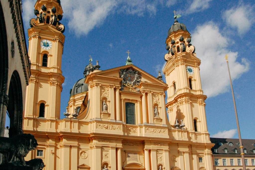 Theatinerkirche from the outside
