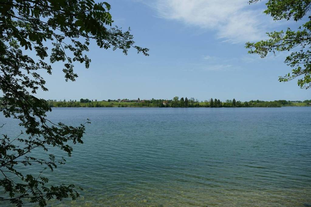 View of Lake Riegsee