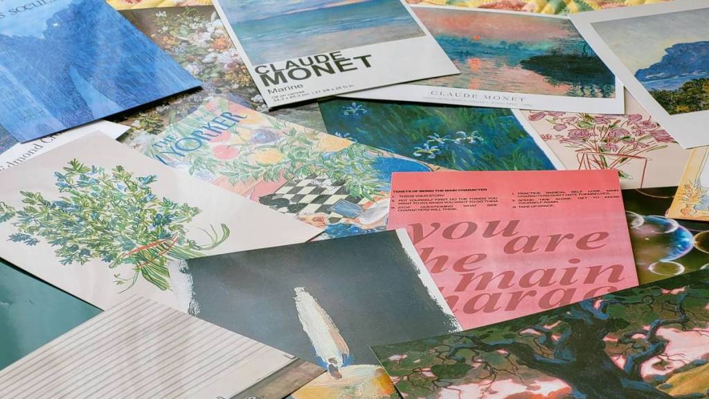 bilder von cluade monet in zeitschriften