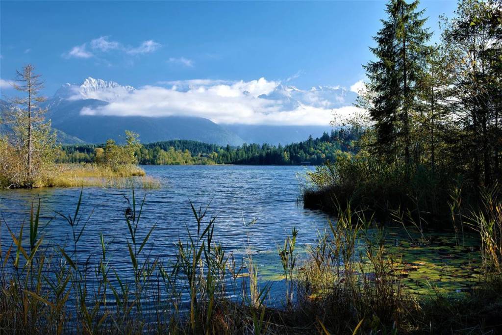barmsee vorm karwendel