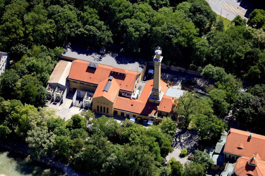 Muffatwerk from above