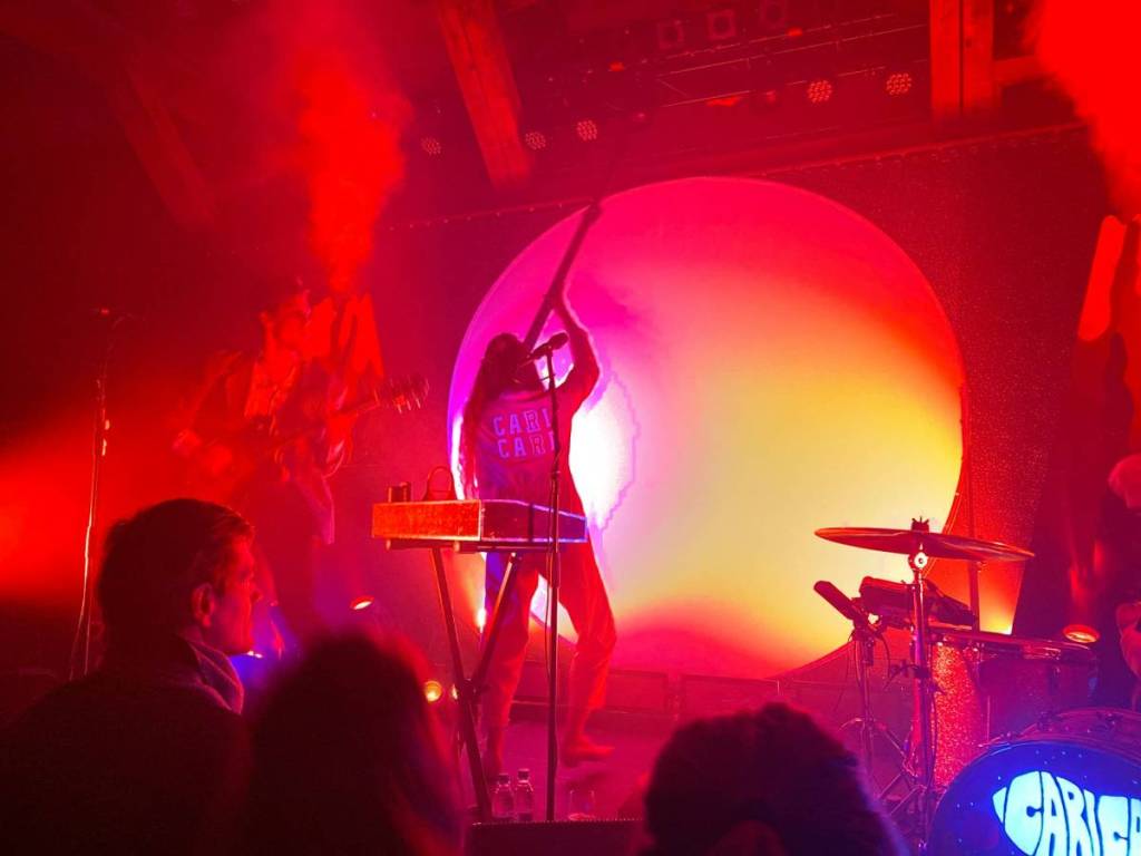 Band plays a concert at the Muffatwerk
