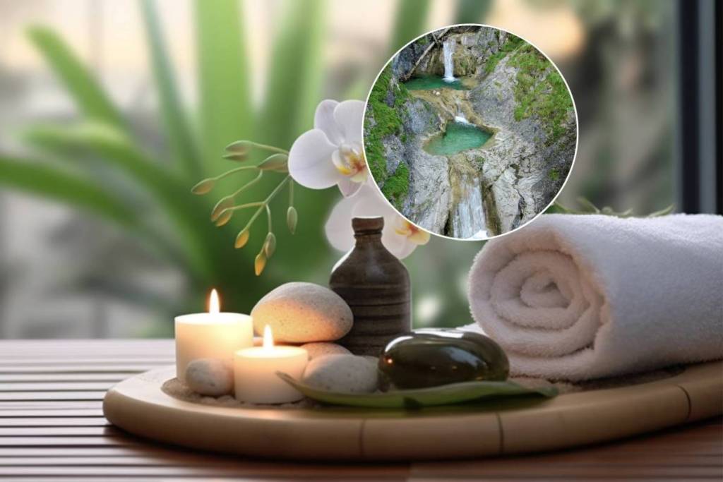 spa produkte und wasserfall bayrischzell