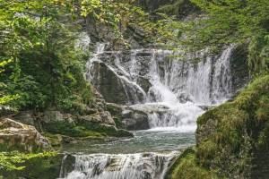 Just 75 minutes from Munich, this magnificent waterfall cascades down through the forest in several tiers, forming deep pools perfect for swimming