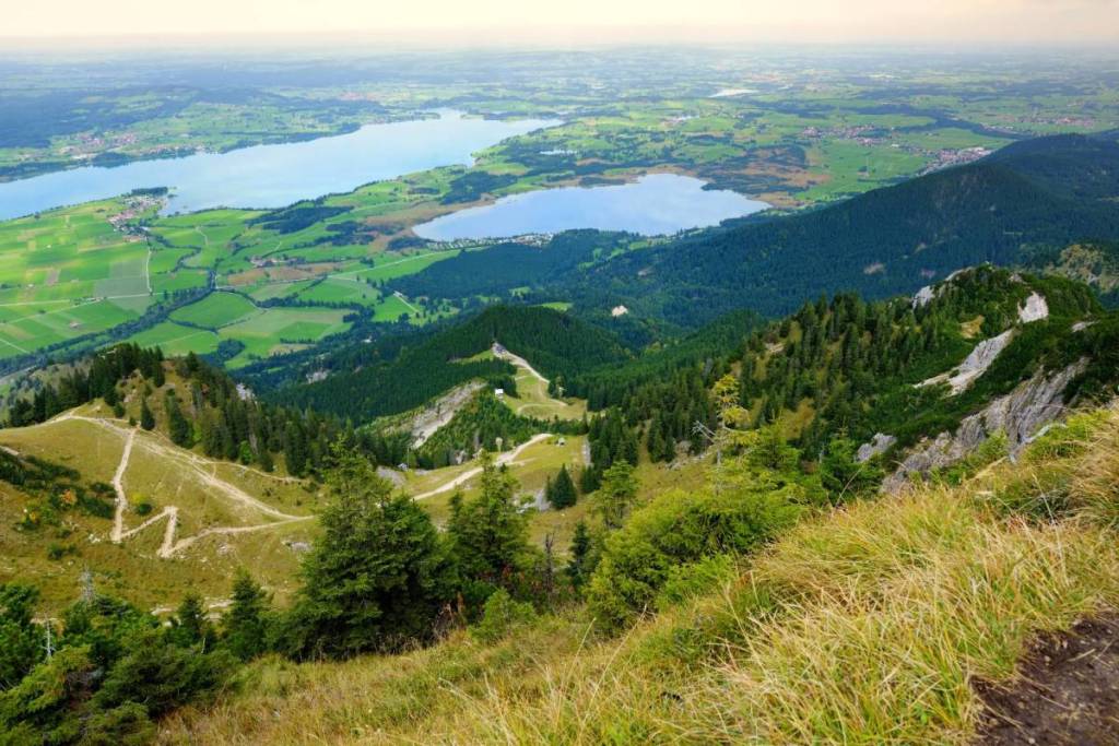 Aussicht vom Tegelberg