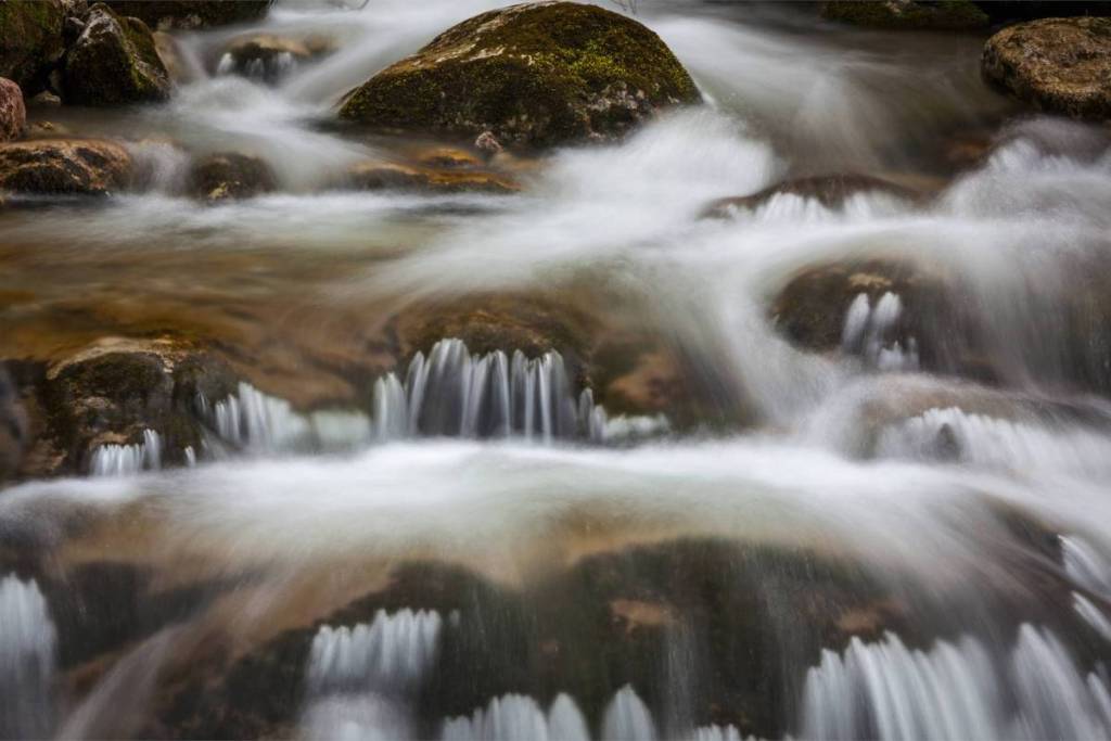 kaskaden des sibli wasserfalls