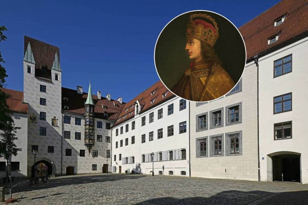 Alter Hof and portrait of Ludwig