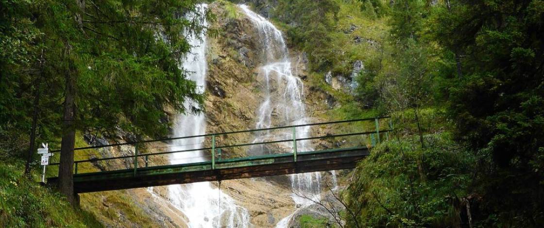 Just 2 hours from Munich, you’ll hike up the mountain alongside this impressive waterfall, which plunges a total of 300 meters over several tiers