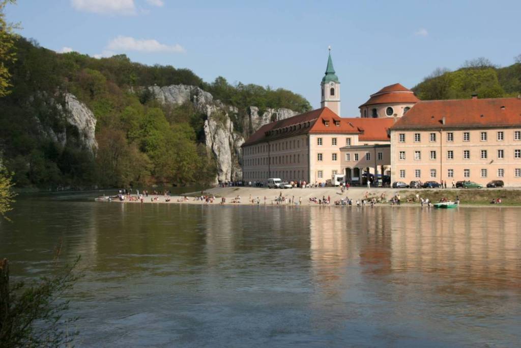 Weltenburg Abbey on the Danube