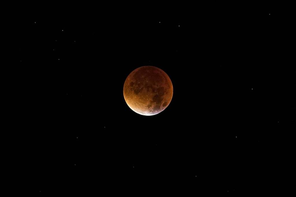 partielle mondfinsternis