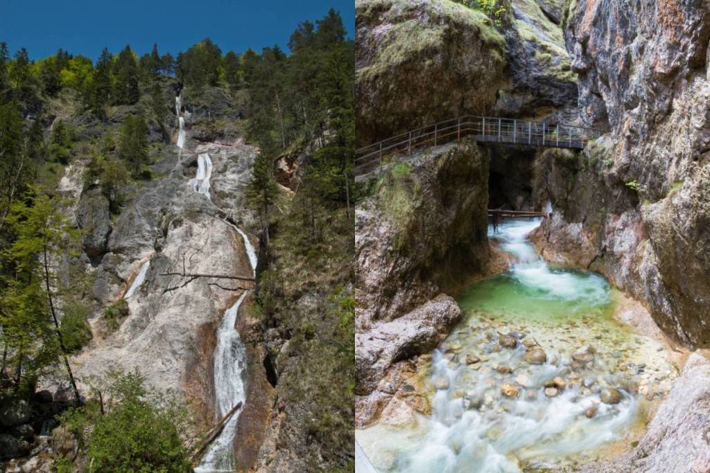 sulzer wasserfall und almbachklamm
