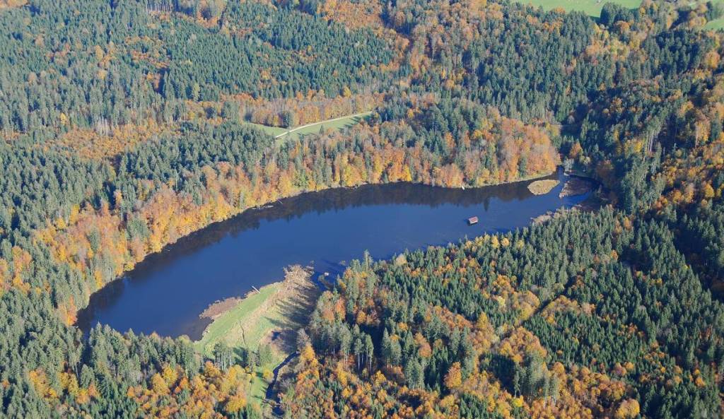 Aerial view of Hackensee