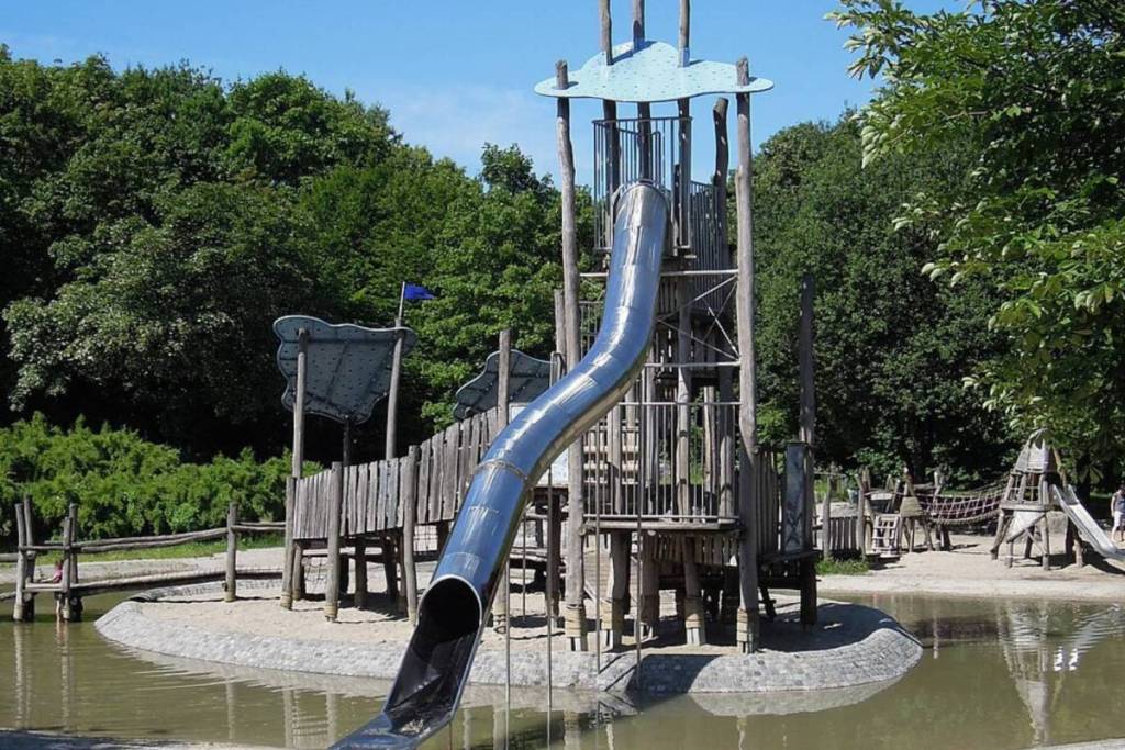 Wasserspielplatz im Westpark
