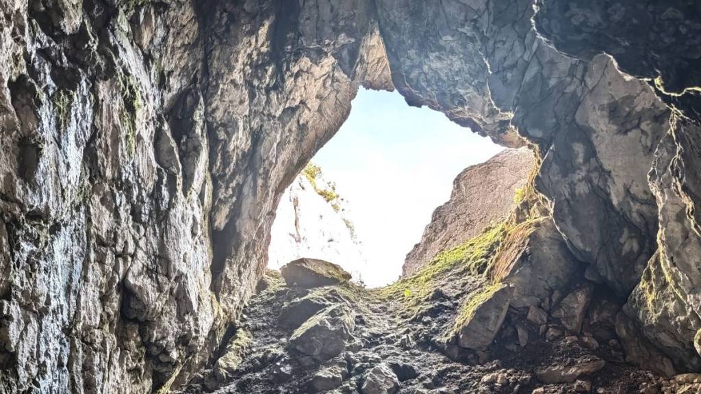kältefalle in der wendelsteinhöhle