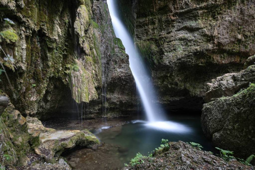 Hinanger Waterfall near Sonthofen