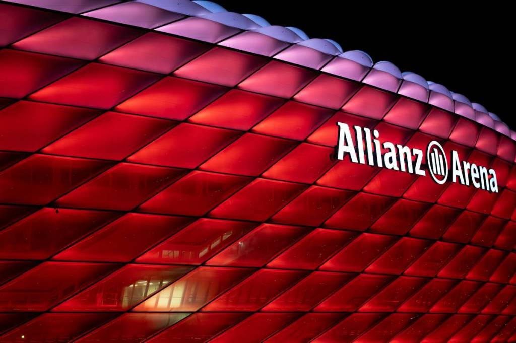 allianz arena von außen