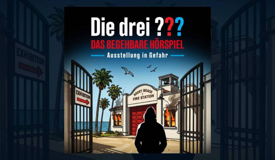 “Schalt den Verstärker ein, Just!” Bei diesem begehbaren Hörspiel mitten in München taucht ihr in die Welt der drei ??? ein. Schnappt euch eure zwei besten Freunde und auf nach Rocky Beach!
