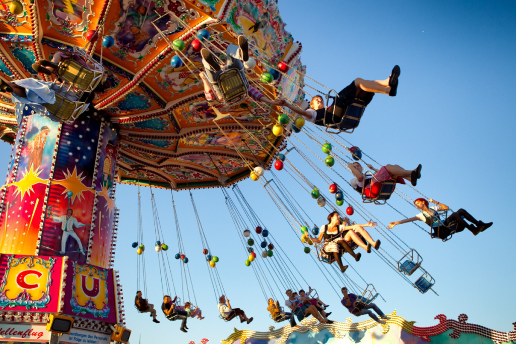 Fahrgeschäft auf dem Oktoberfest