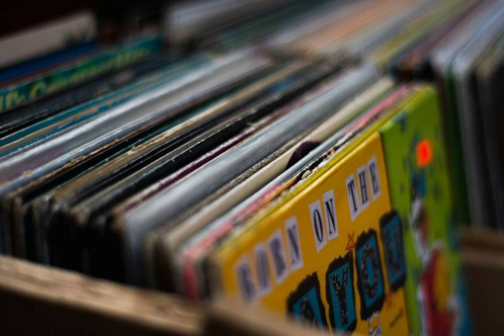 vinyl records