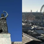 Bavaria München: video vom ausblick über die Theresienwiese