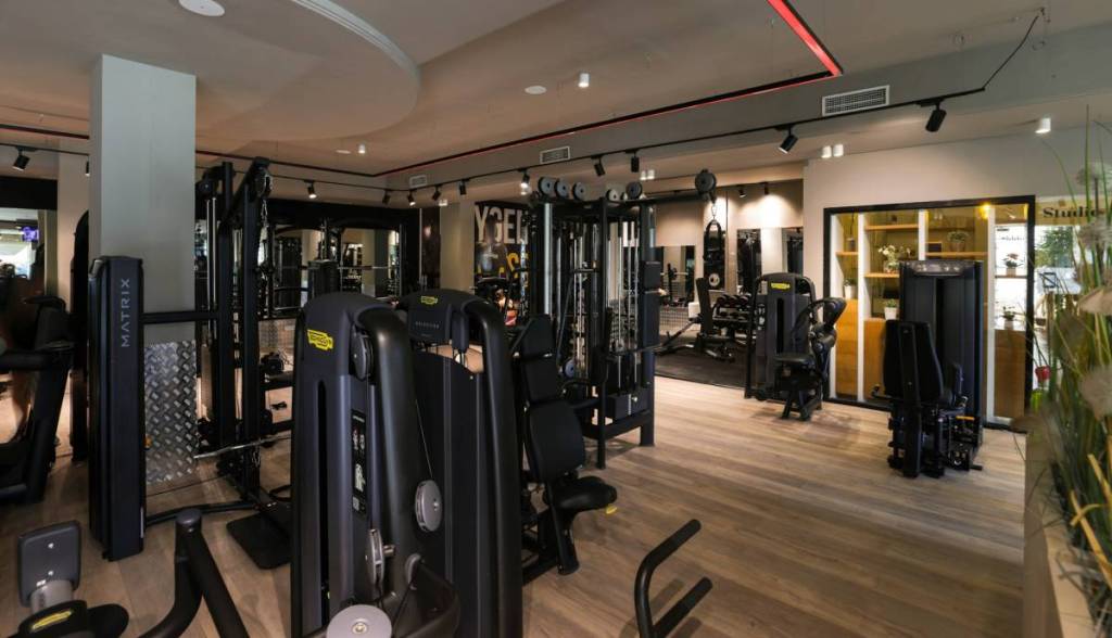 Technogym equipment in a gym