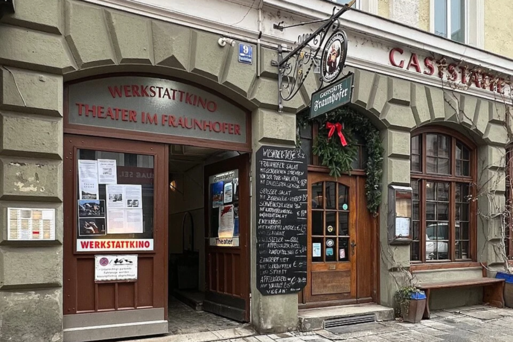 Eingang Werkstattkino, Theater im Fraunhofer