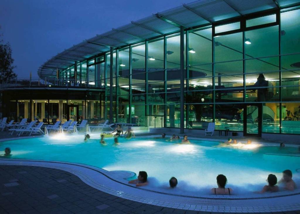 Outdoor saltwater pools