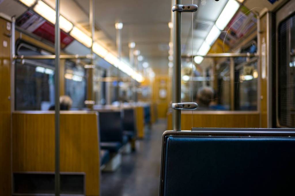 U-Bahn von innen