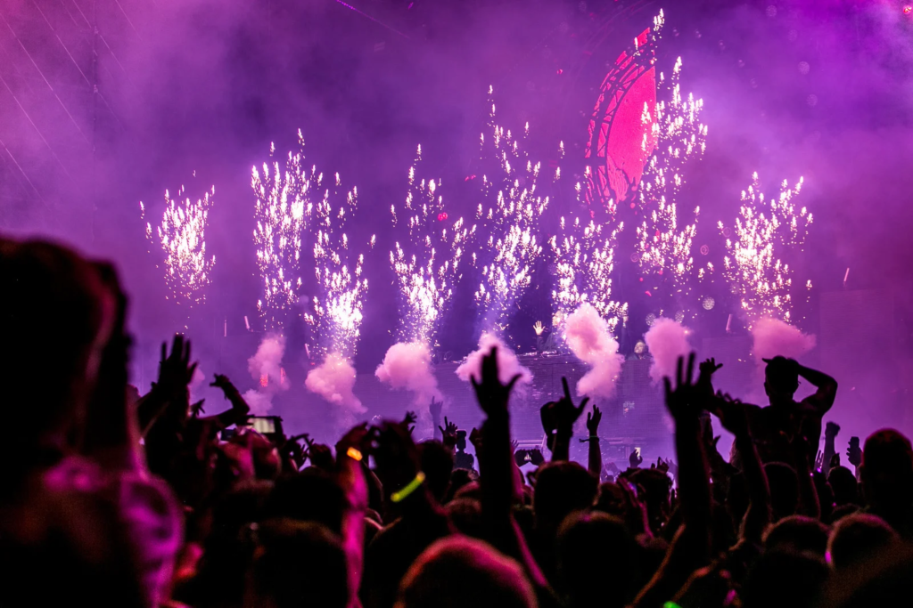 Festival atmosphere
