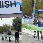 München Marathon: emotionaler Zieleinlauf am Olympiasee
