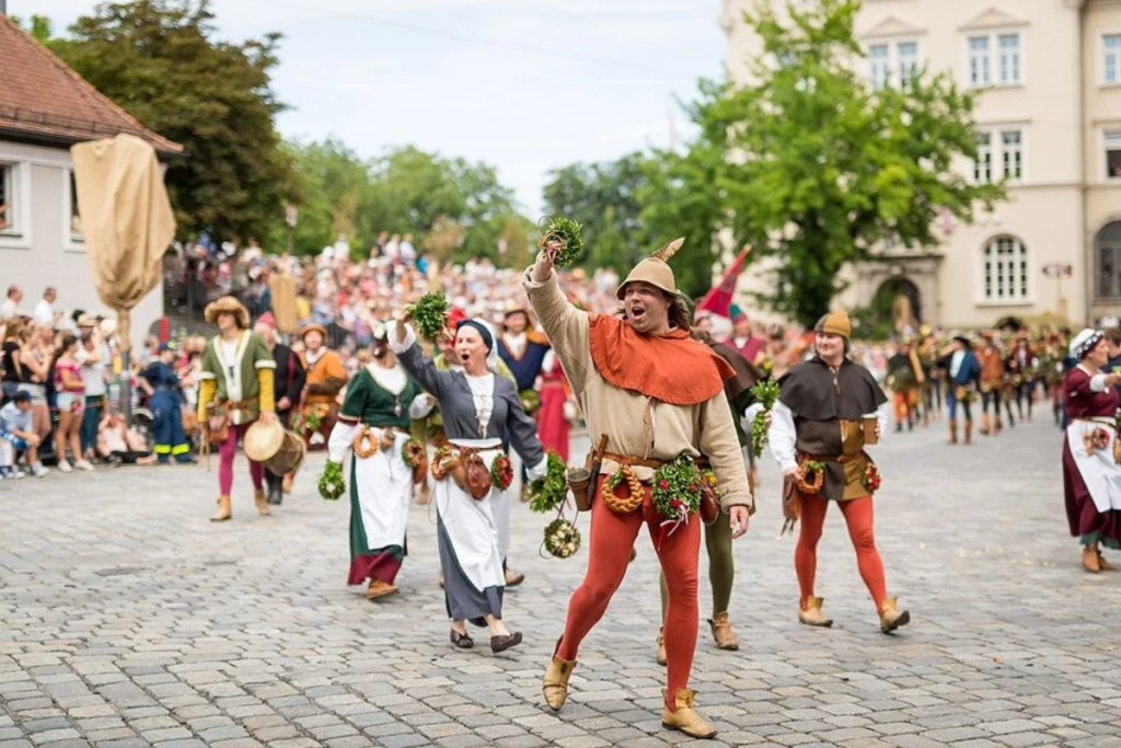 Darsteller bei Landshuter Hochzeit