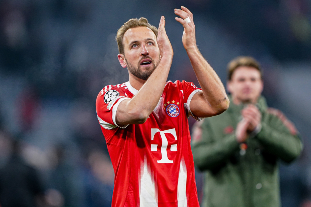 harry kane im bayern trikot