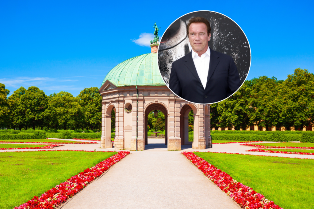 arnold schwarzenegger und dianatempel