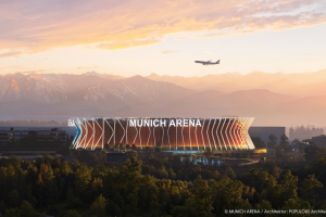 Bis 2029 entsteht am Flughafen München für 400 Millionen Euro Deutschlands größte Konzerthalle mit Platz für 20.000 Fans