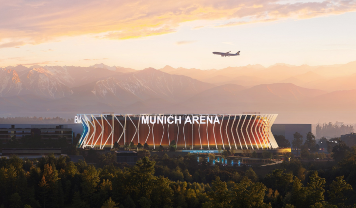 Bis 2029 entsteht am Flughafen München für 400 Millionen Euro Deutschlands größte Konzerthalle mit Platz für 20.000 Fans