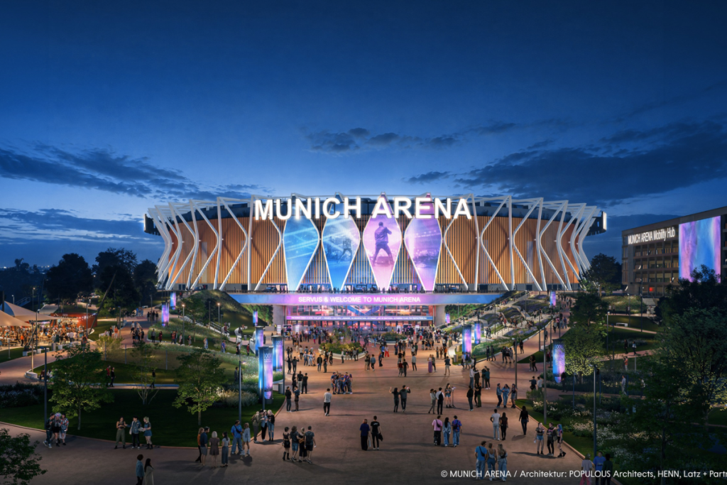 Visualisierung der Munich Arena