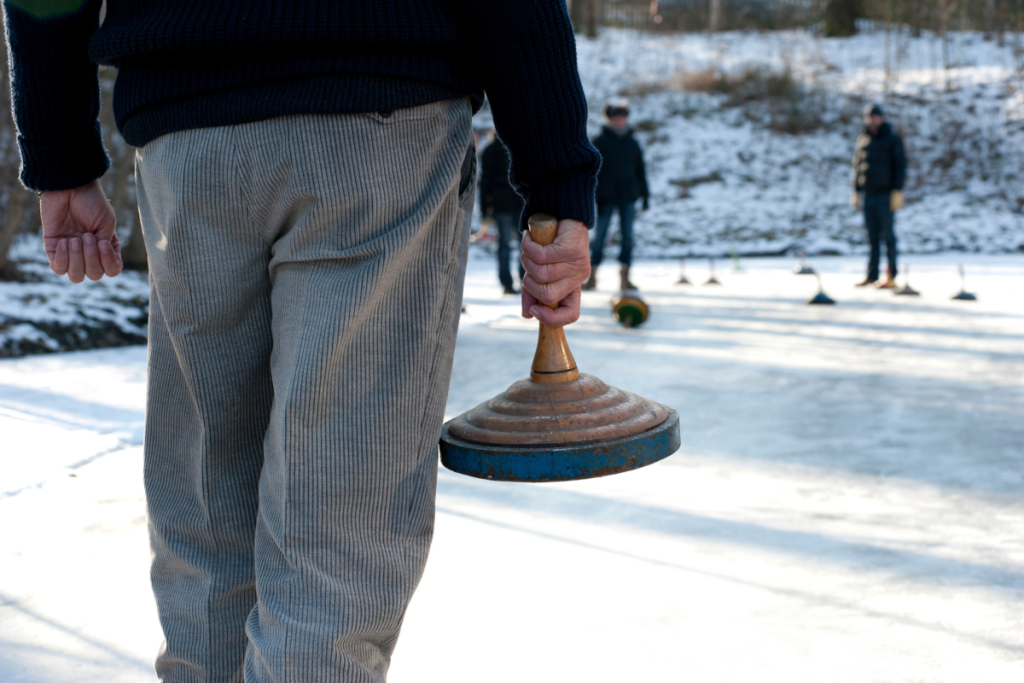 Eisstockschießen
