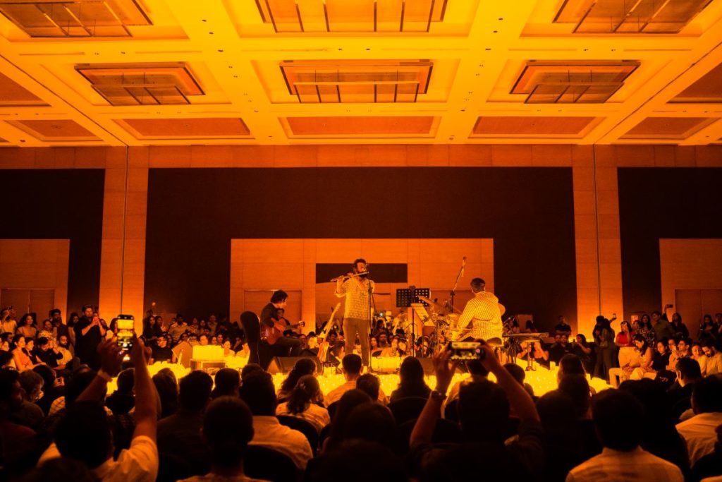 Candlelight concert at Grand Hyatt Mumbai Hotel