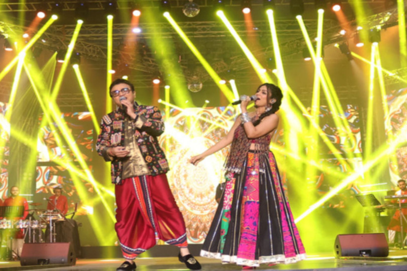 Parthiv Gohil at Rangilo Re Navratri event in Mumbai