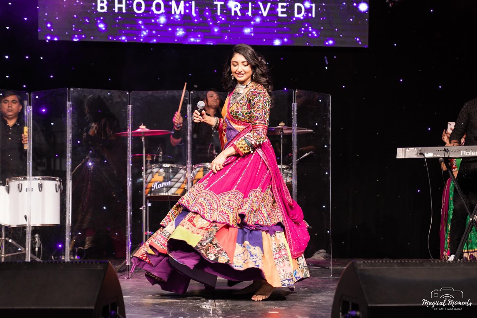 Bhoomi Trivedi navaratri Mumbai 2025